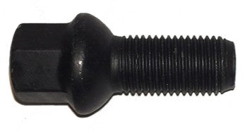 HR-B1455502pkt H&R paket hjulbultar 10st M14x1,5 sfärisk för AMG & Mercedes fälgar Svart, Längd 55mm
