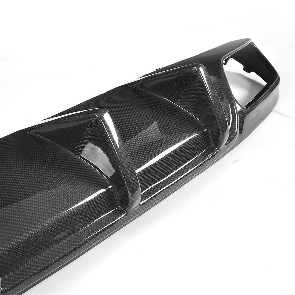 MERCEDES W205 C63 & C63 COUPE 2DR CARBON DIFFUSER