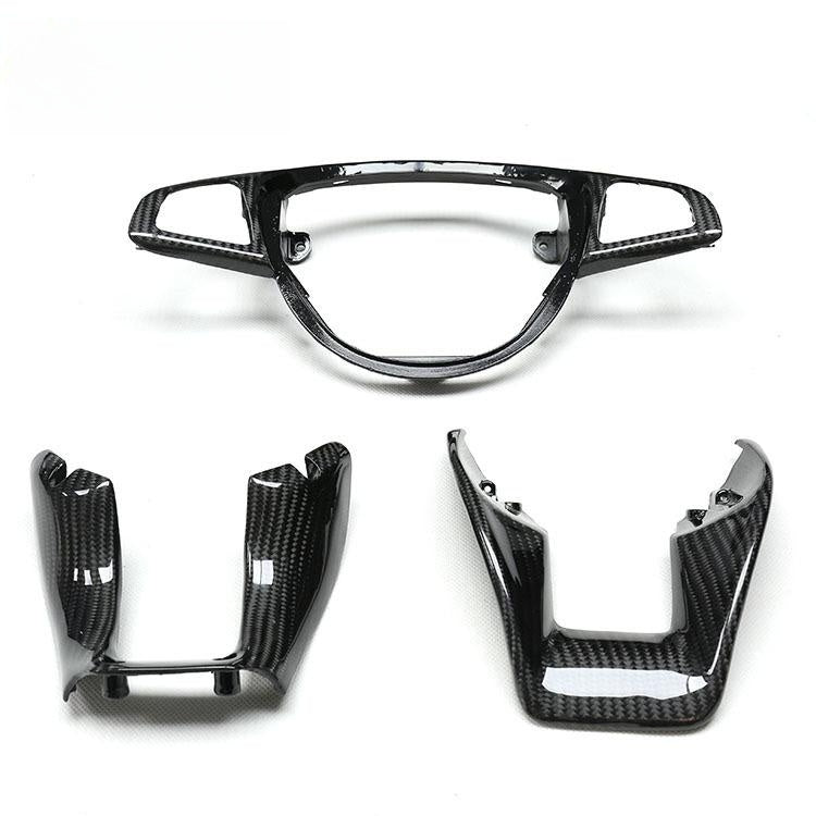 Kolfiber Dekorpanel / Rattdekor – Mercedes-Benz A, B, C, E, CLA, GLA, GLC (W205 m.fl.)
