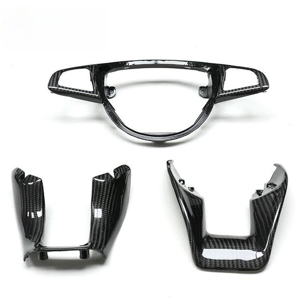 Kolfiber Dekorpanel / Rattdekor – Mercedes-Benz A, B, C, E, CLA, GLA, GLC (W205 m.fl.)
