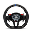 M-Sport Ratt i Läder & Kolfiber LCI med Röda M1/M2-Knappar – BMW G-Serie & F90/F97