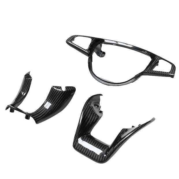 Kolfiber Dekorpanel / Rattdekor – Mercedes-Benz A, B, C, E, CLA, GLA, GLC (W205 m.fl.)