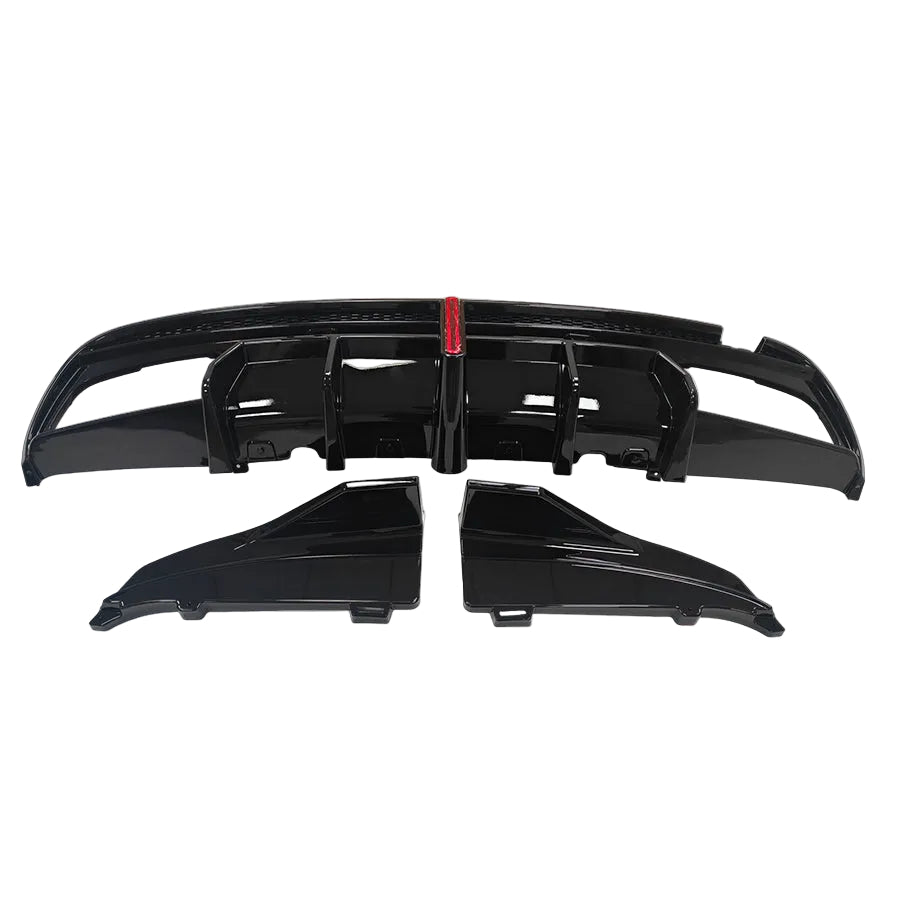VTEN Style Bakdiffusor & Splitters/Winglets – Mercedes-AMG C-Klass (W205 Sedan 2015–2021)