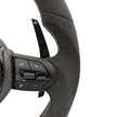 M-Sport Ratt i Full Alcantara / Mocka med Platt Botten – BMW 1–7-Serie & M-Modeller (F-Serien)