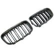 Kolfiber Njurgrill / Frontgrill (M-Style / Dubbelribb) – BMW 1-Serie (F20 / F21 Pre-LCI 2012–2014)