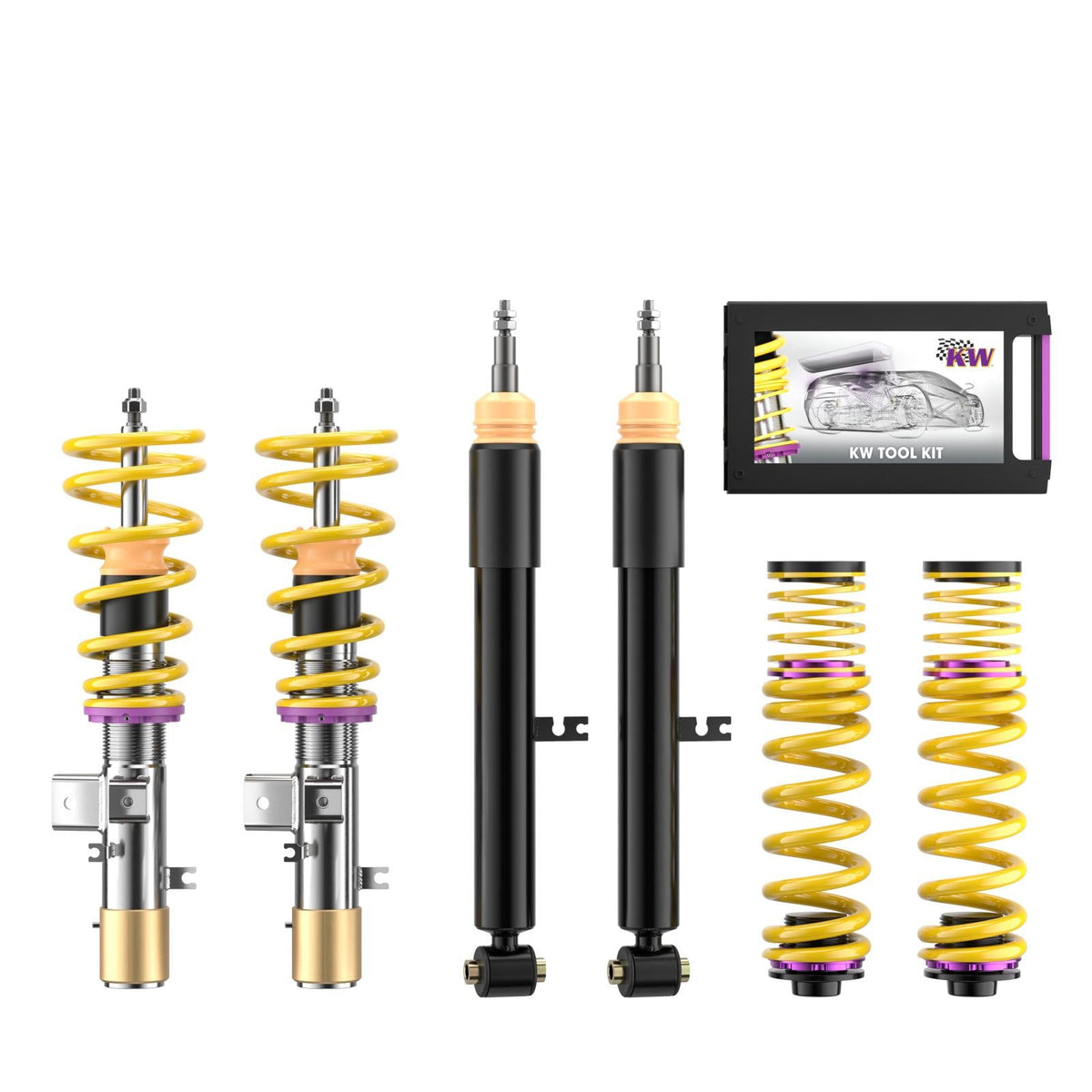 KW V3 Coilovers BMW M2 G87, M3 G80, M4 G82 (RWD)
