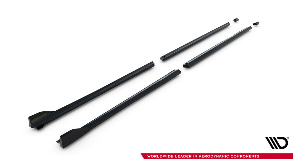 Sidokjolar Diffusers för Mercedes-Benz V-Class Long AMG-Line W447 Facelift 2