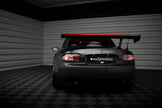 Kolfiberspoiler + LED för Mazda MX5 Hardtop NC(MK3)