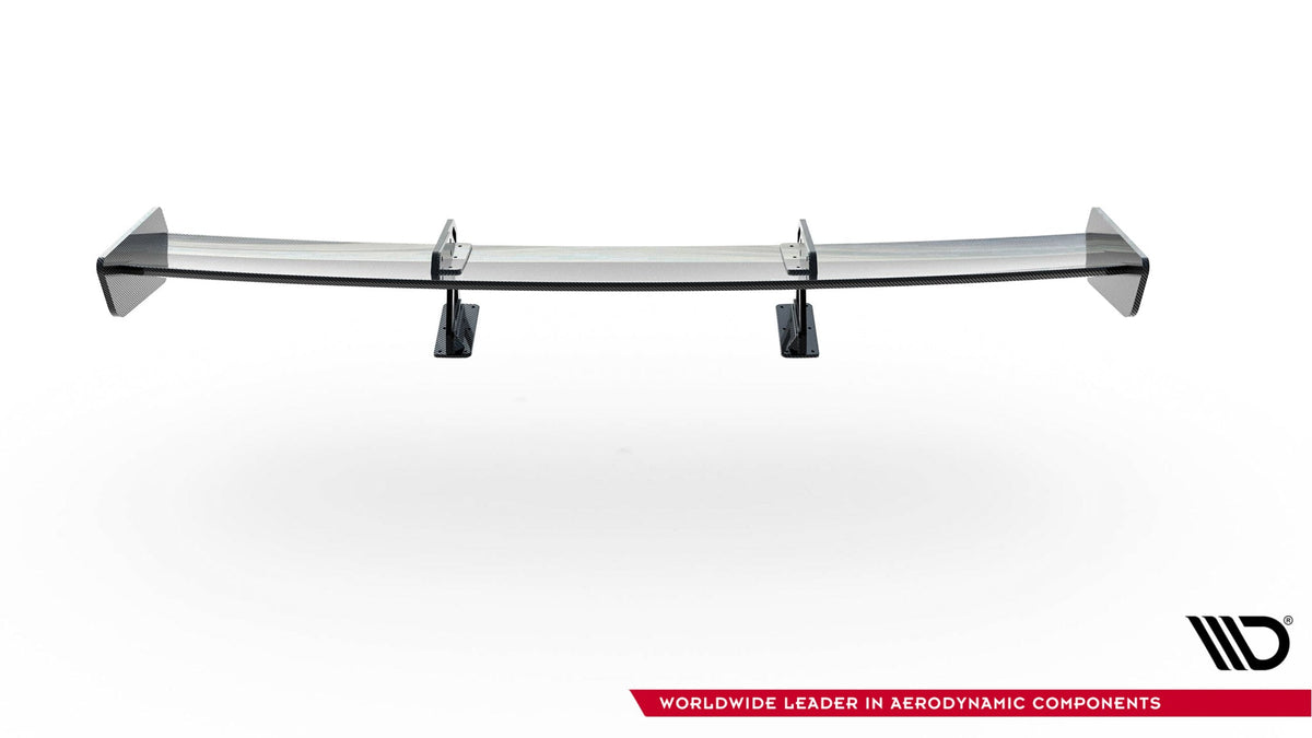 Kolfiberspoiler med övre swan-fäste + LED för Mazda MX-5 ND (Mk4)