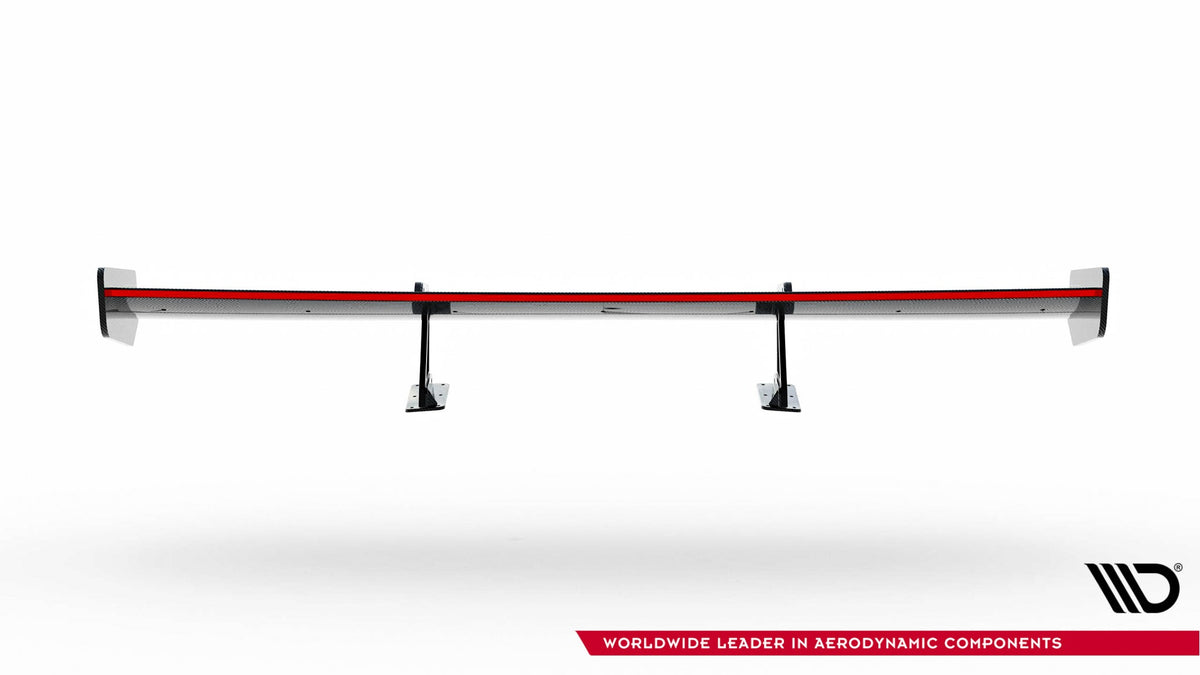 Kolfiberspoiler med övre swan-fäste + LED för Mazda MX-5 ND (Mk4)