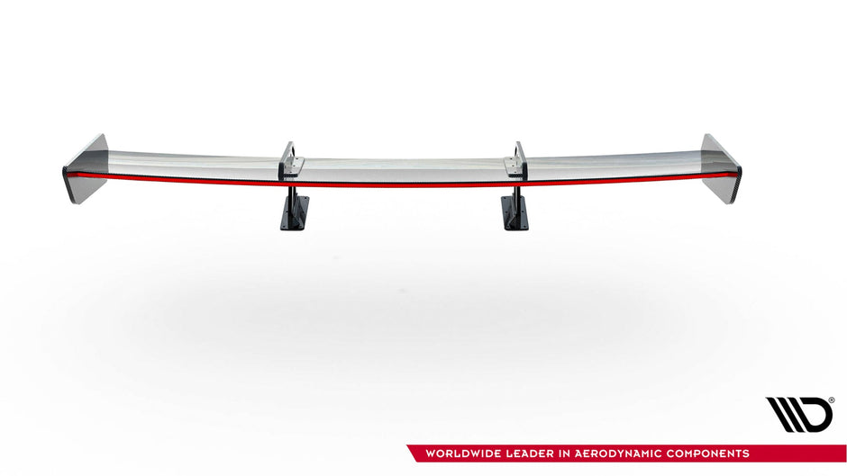 Kolfiberspoiler med övre swan-fäste + LED för Mazda MX-5 ND (Mk4)