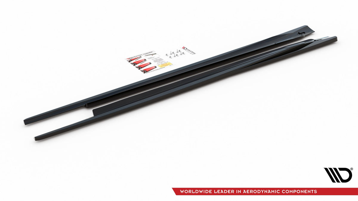 Sidokjolar Diffusers för Opel Astra OPC GTC J