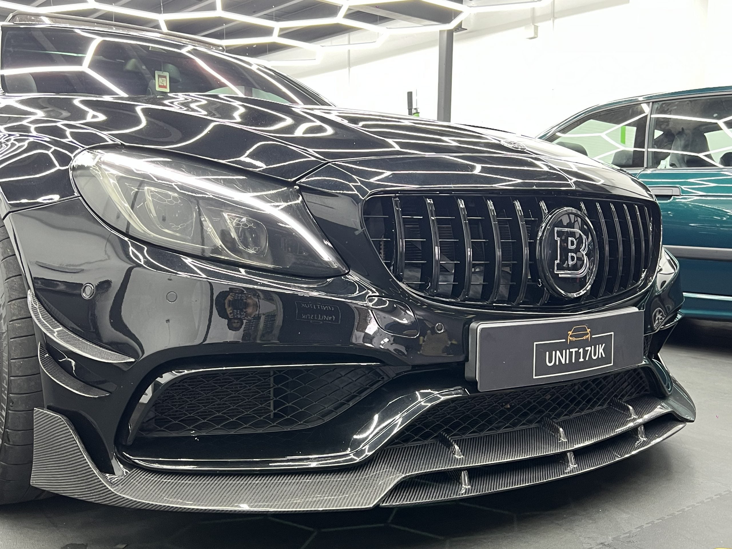Kolfibersplitter / Frontläpp BRABUS – Mercedes-AMG C63 / C63 S (W205 Sedan / S205 Kombi)