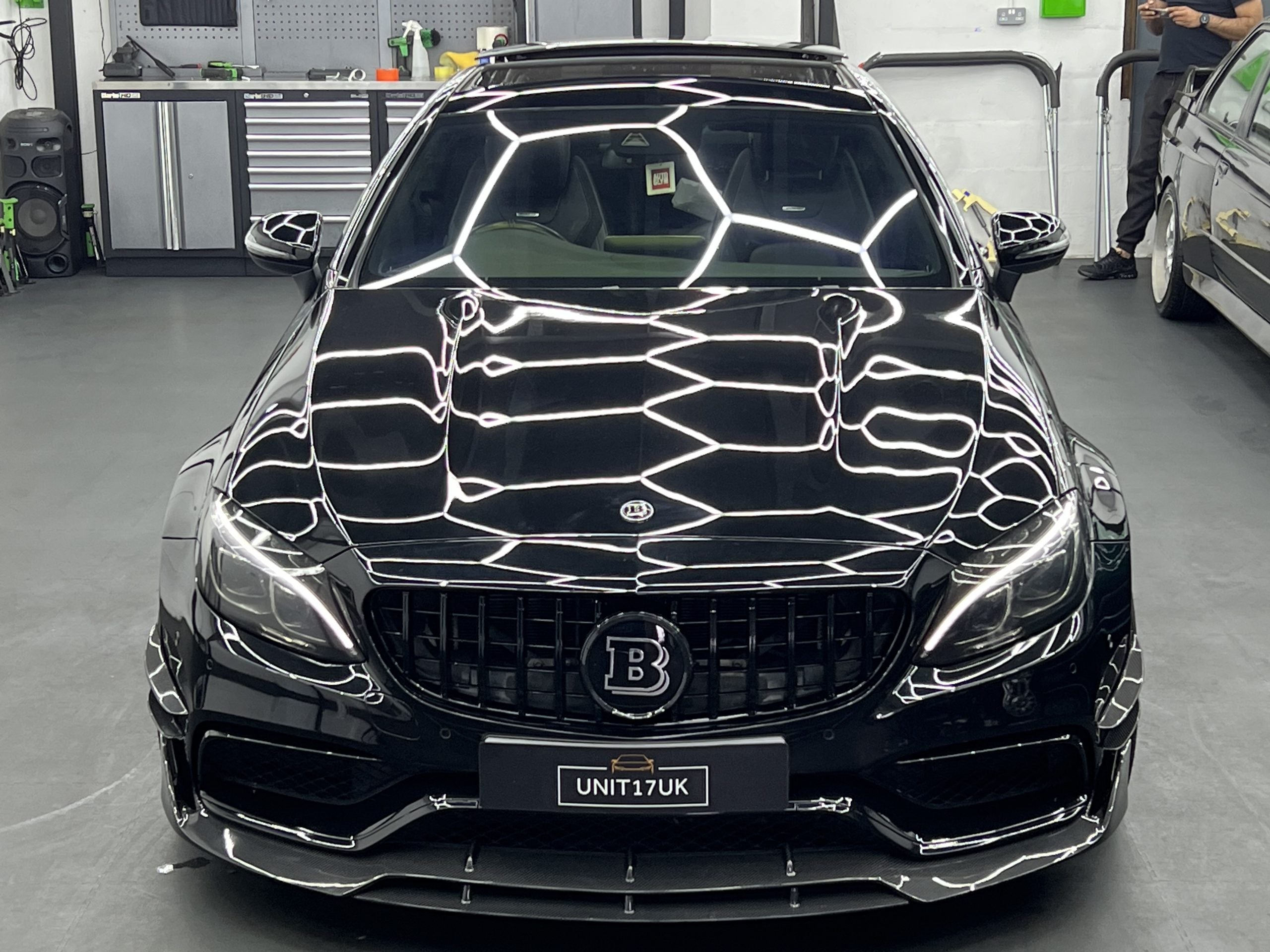 Kolfibersplitter / Frontläpp BRABUS – Mercedes-AMG C63 / C63 S (W205 Sedan / S205 Kombi)