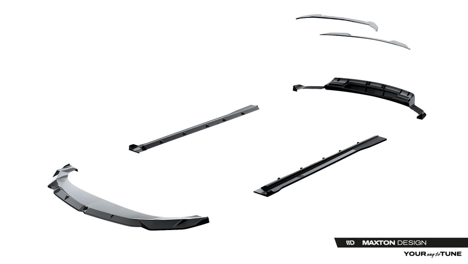 Set of Prepreg Carbon Splitters för Lamborghini Urus Mk1