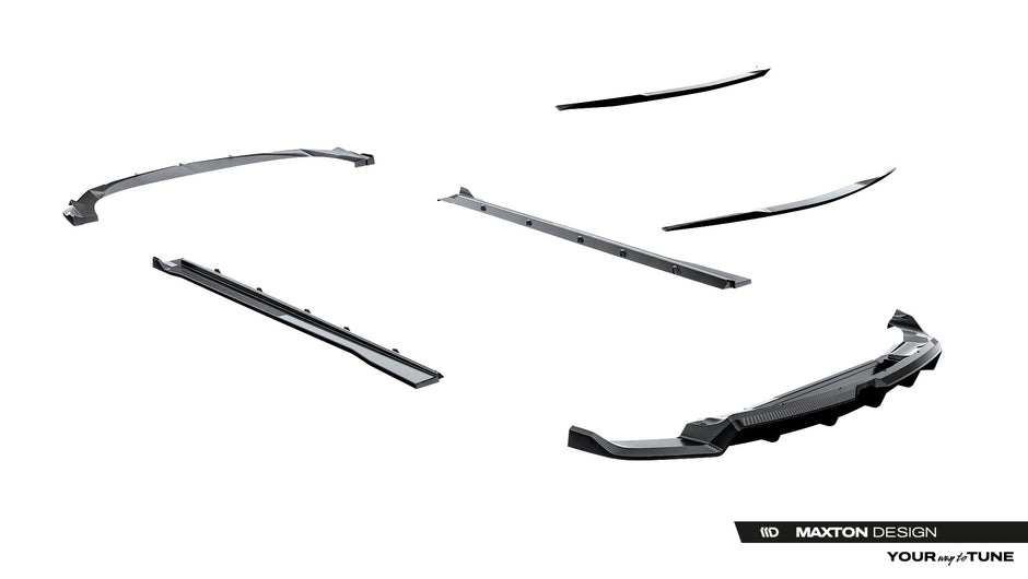 Set of Prepreg Carbon Splitters för Lamborghini Urus Mk1