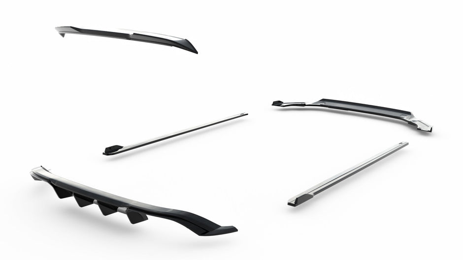 Splitter-kit V.1 för Volkswagen Golf R Hatchback Mk7 Facelift