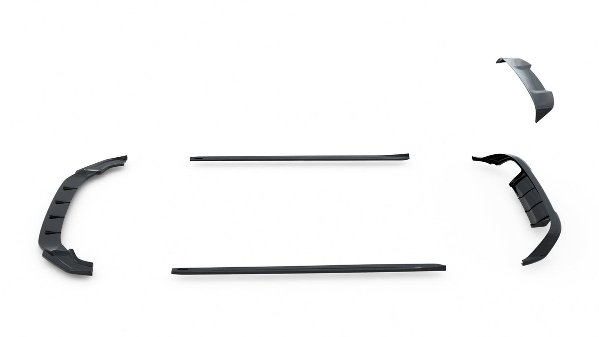 Splitter-kit V.2 för Volkswagen Golf R Hatchback Mk7 Facelift