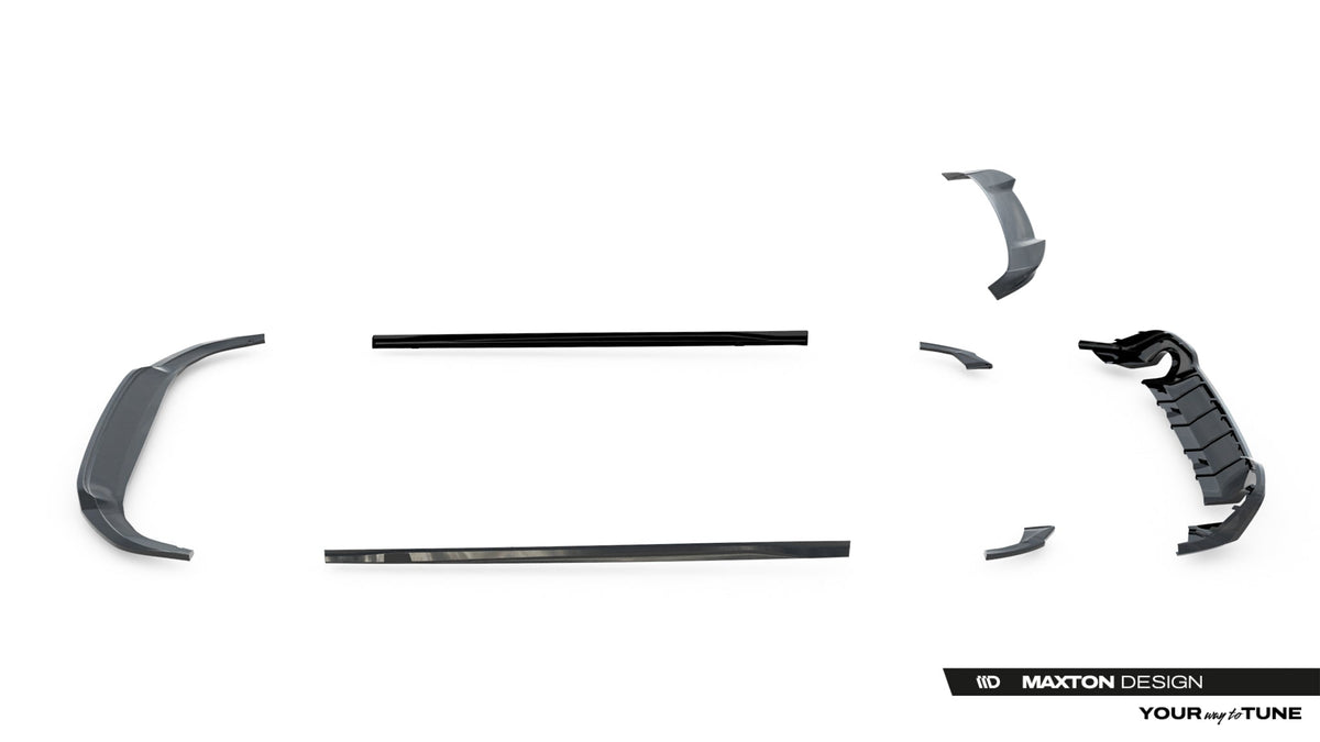 Splitter-kit V.3 för Volkswagen Golf GTI Mk8 Facelift