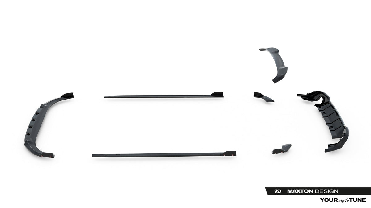 Splitter-kit V.2 för Volkswagen Golf GTI Mk8 Facelift