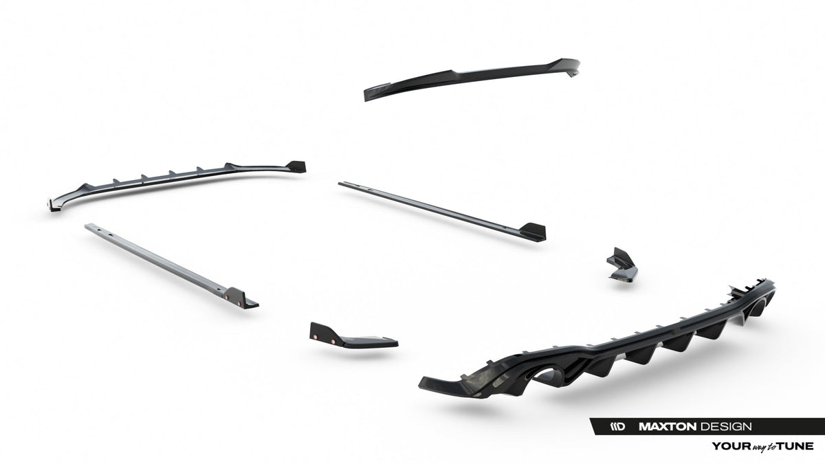 Splitter-kit V.2 för Volkswagen Golf GTI Mk8 Facelift