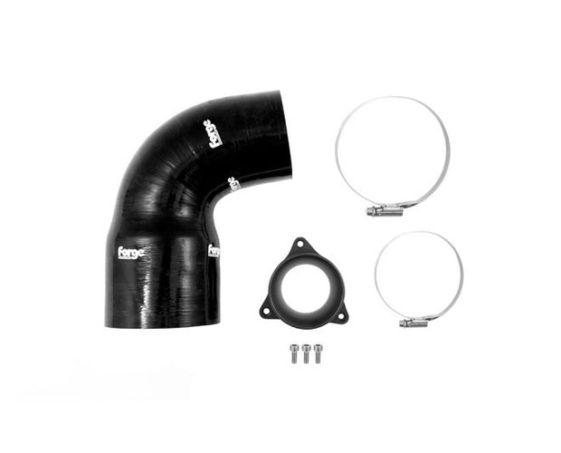 Forge Motorsport Turboadapter med insugsslang – Hyundai i30 N / Kona N facelift (Svart, FMTIA10.N)