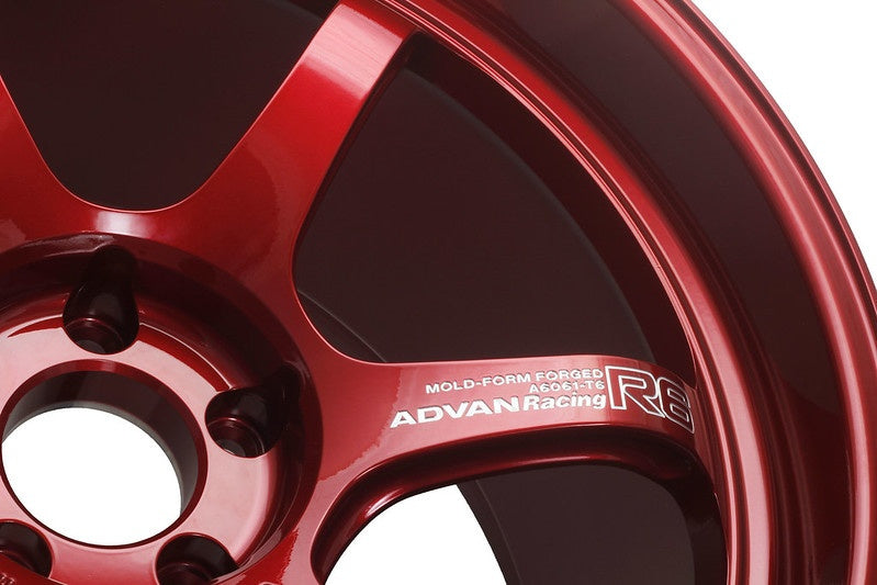 Advan Racing Advan R6 20x10.5 ET34 5x120 Fälg i Racing Candy Röd – bild 4