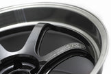 Advan Racing Advan R6 20x8.5 ET38 5x114.3 Fälg, Machining & Svart Coating Graphite – bild 4