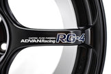 Advan Racing Advan RG-4 18x10 ET35 5x114.3 Fälg i Blanksvart (Art.nr avnYA48K35ESB) – bild 6