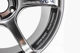 Advan Racing Advan RG-4 18x8.5 ET44 5x100 Fälg, Racing Hyper Svart & Svarvad Kant – bild 7