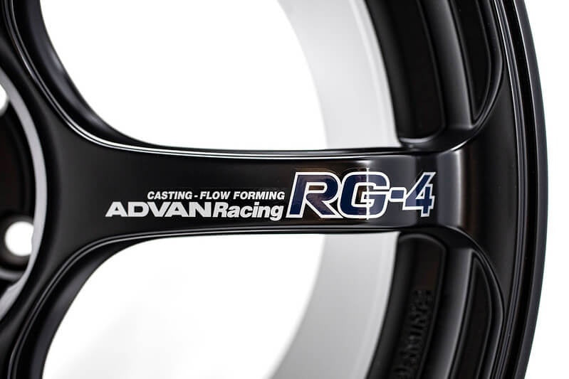 Advan Racing Advan RG-4 18x9.5 ET35 5x114.3 Fälg i Blanksvart – bild 6