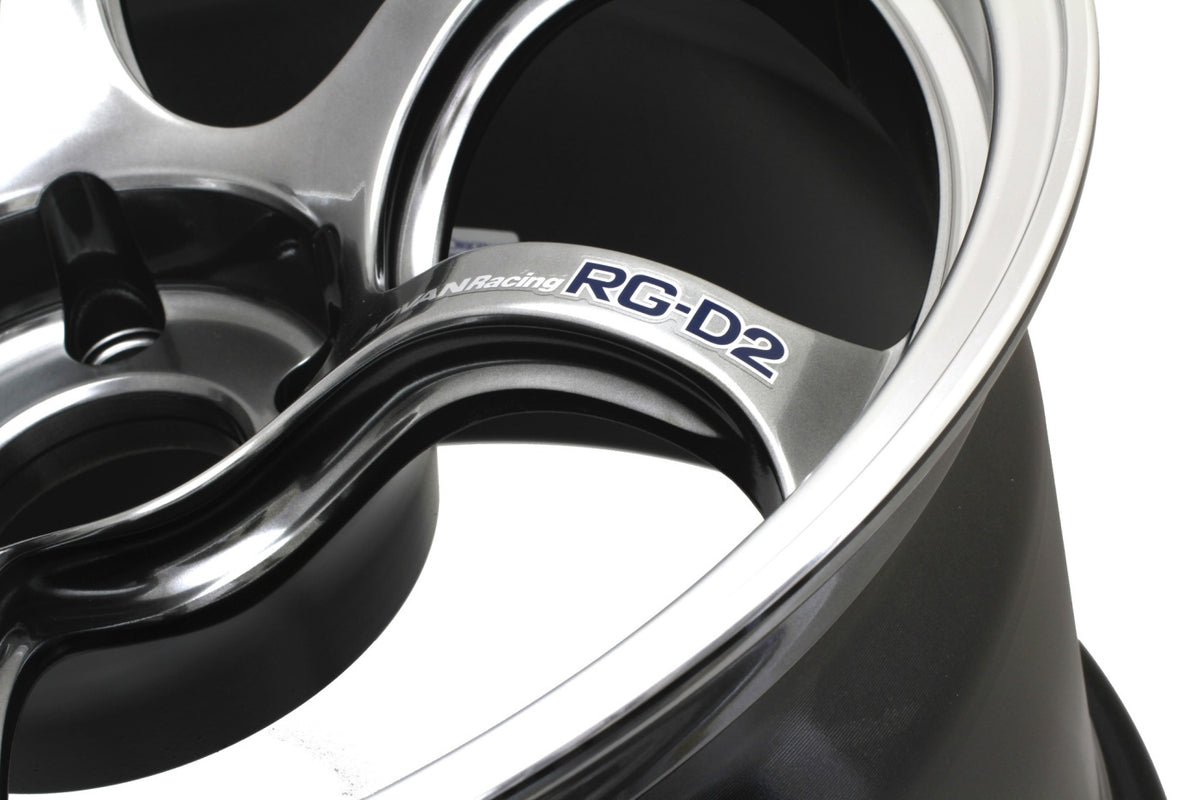 Advan RG-D2 17x8 ET54 5x114.3 – Fälg, Machining & Racing Hyper Svart