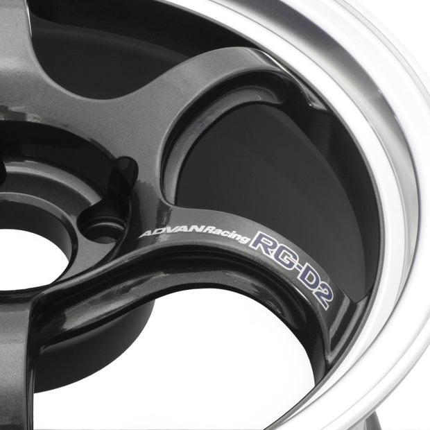 Advan RG-D2 17x8.5 ET-10 6x139.7 – Fälg, Machining & Racing Gun Metallic