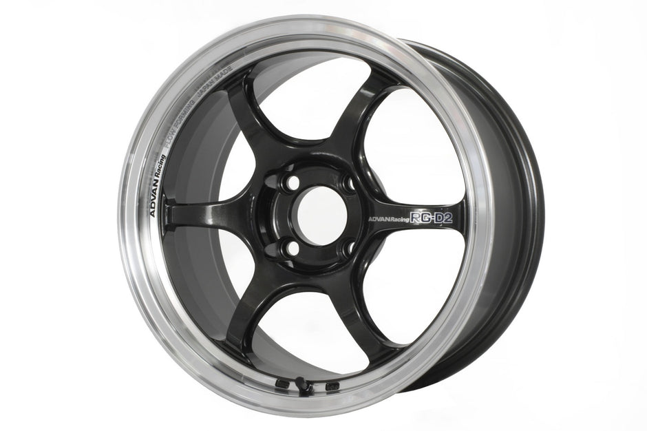Advan Racing Advan RG-D2 18x7.5 ET47 5x114.3 Fälg i Machining & Svart Gunmetallic