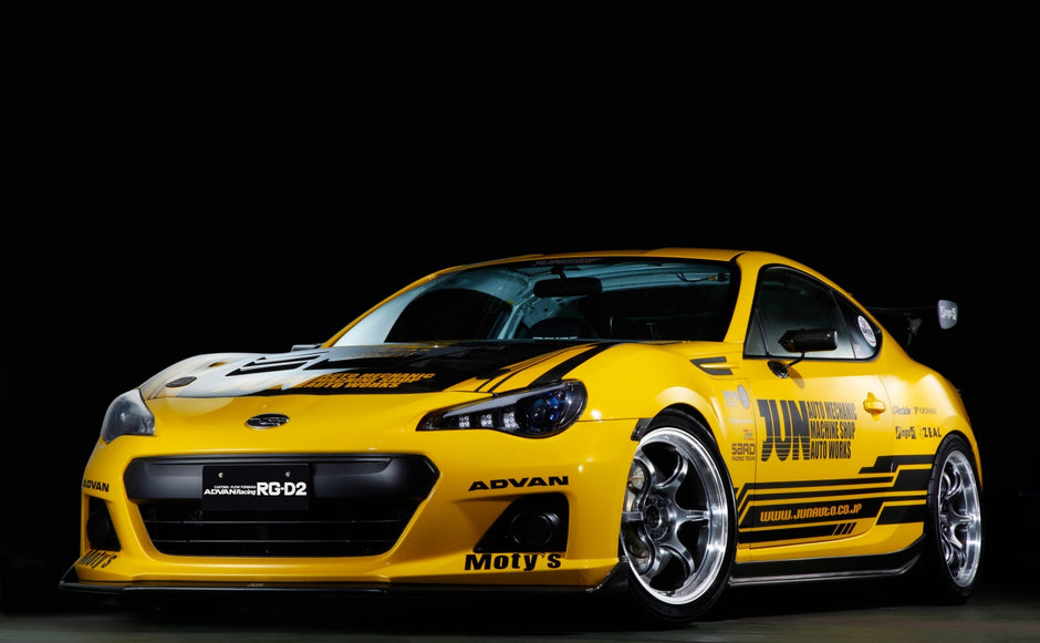 Advan Racing Advan RG-D2 18x8 ET44 5x114.3 Fälg, Machining & Racing Hyper Svart – bild 6
