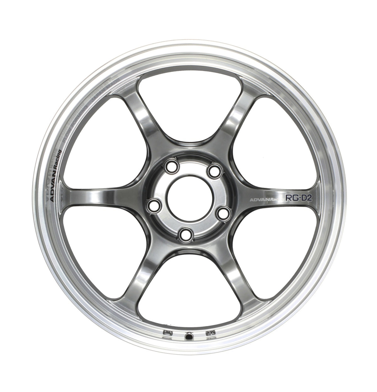 Advan RG-D2 18x9 ET51 5x120 – Fälg, Machining & Racing Hyper Svart