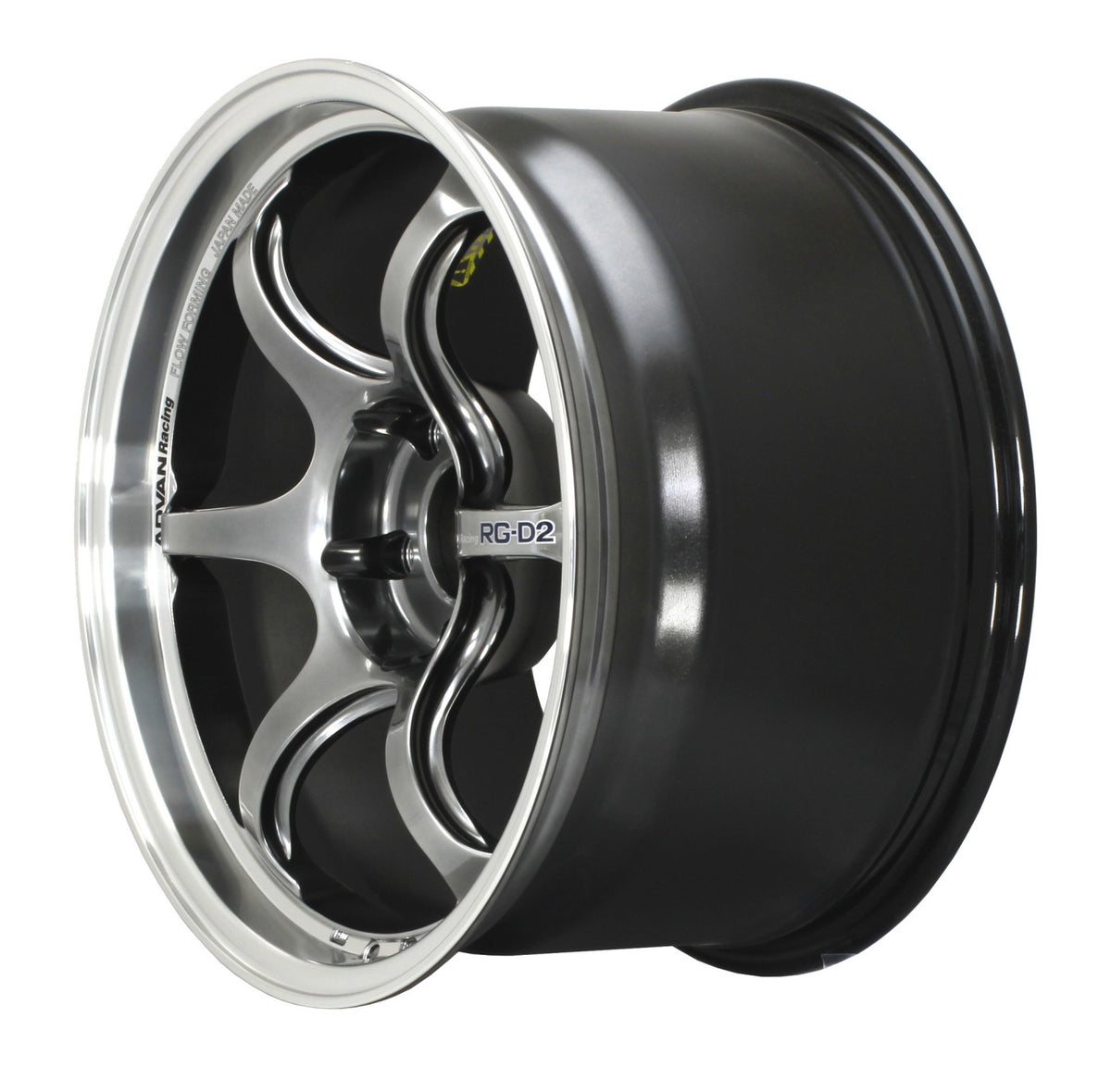 Advan RG-D2 18x9.5 ET12 5x114.3 – Fälg, Machining & Racing Hyper Svart