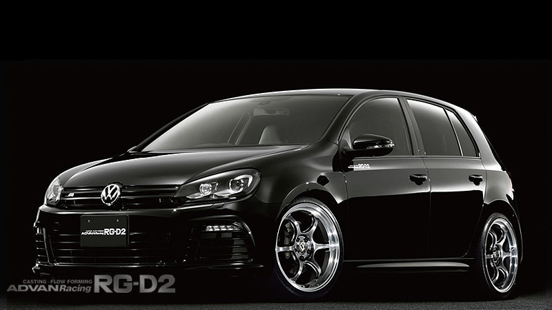 Advan Racing Advan RG-D2 18x9.5 ET12 5x114.3 Fälg, Machining & Racing Hyper Svart – bild 8