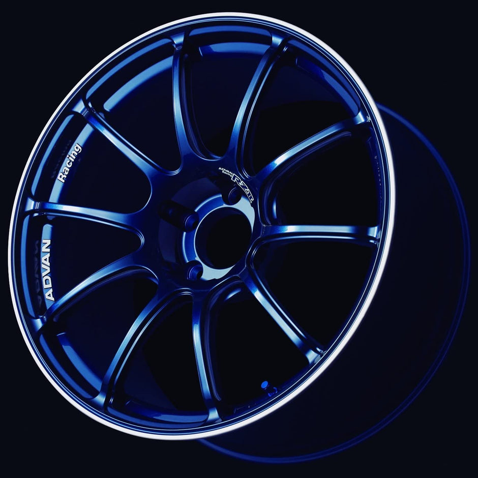 Advan Racing Advan RZII 17x7 ET42 4x100 Fälg i Racing Indigo Blå – bild 3