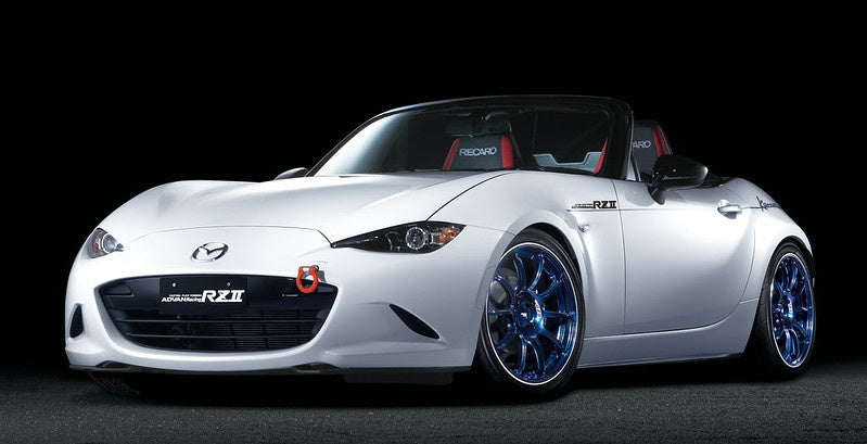Advan Racing Advan RZII 17x7 ET42 4x100 Fälg i Racing Indigo Blå – bild 4