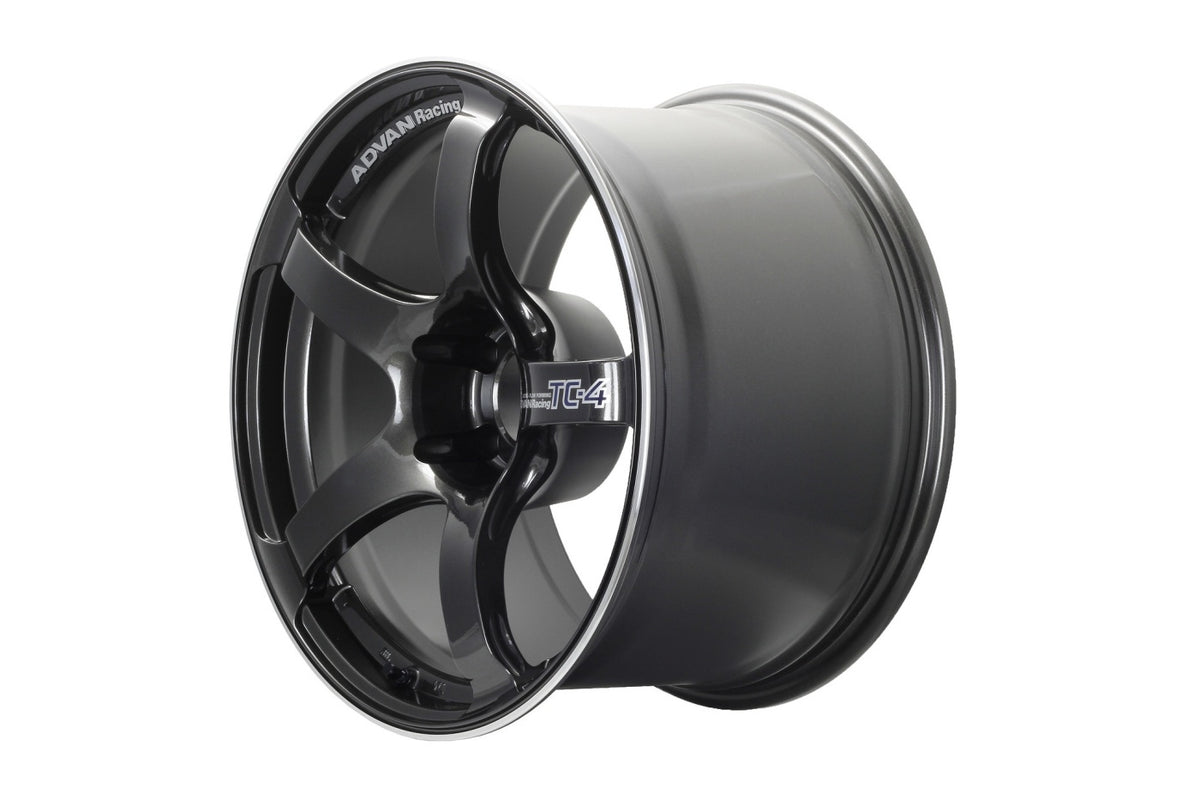 Advan TC4 18x11 ET30 5x114.3 – Fälg, Racing Svart Gunmetallic & Ring