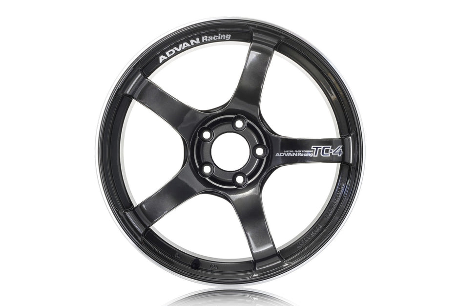 Advan Racing Advan TC4 18x9 ET35 5x114.3 Fälg i Racing Gunmetallic & Ring (Art.nr avnYAD8I35EGMR) – bild 2