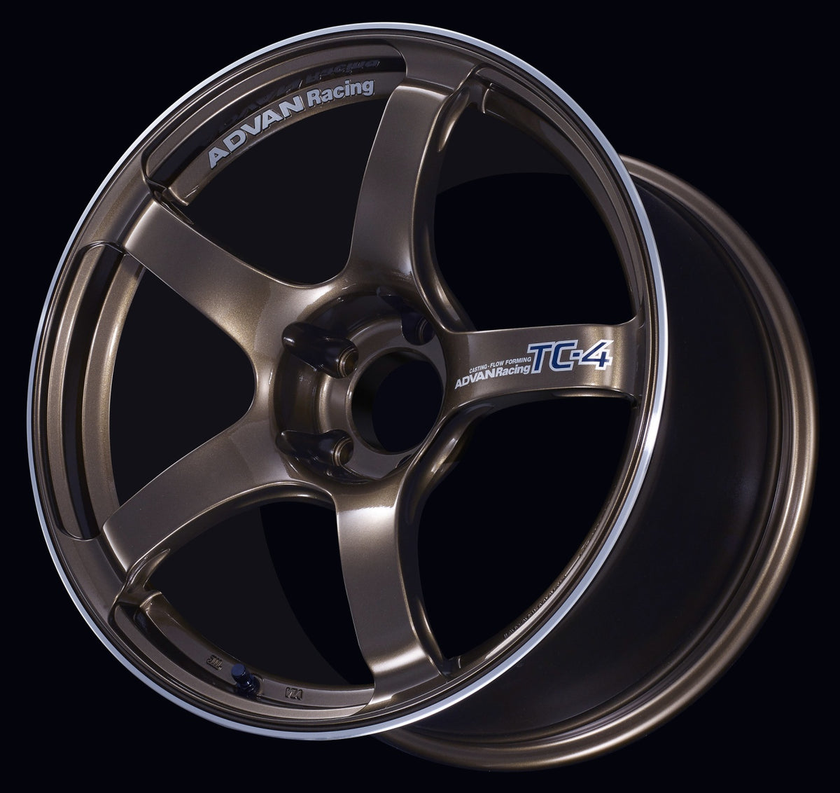 Advan TC4 18x9.5 ET45 5x114.3 – Fälg i Umbra Brons & Ring