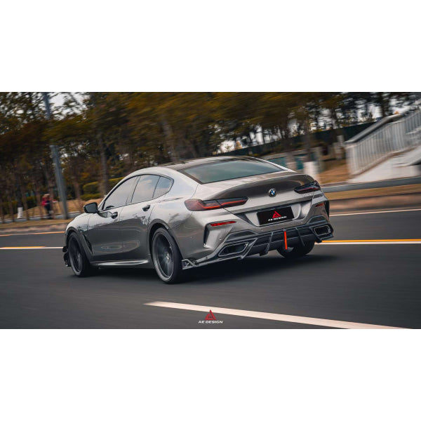AE Design aerokit i pre-preg carbon för BMW 8-serie G16 Gran Coupé