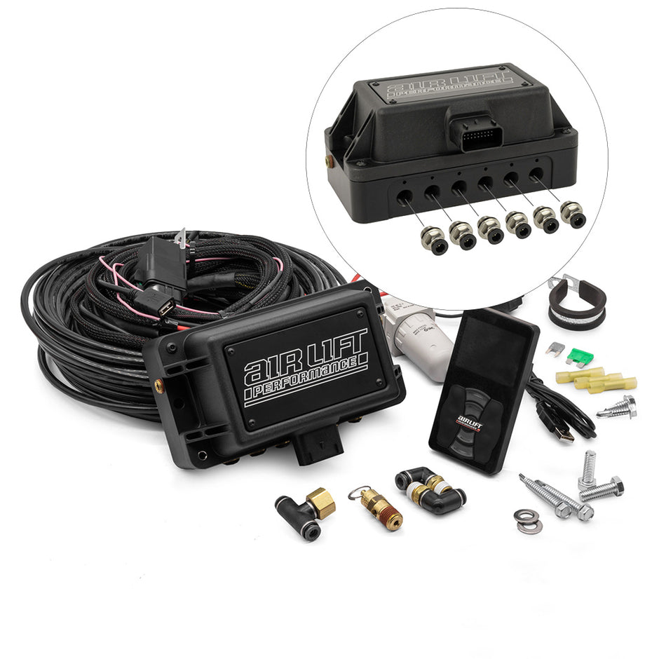 Air Lift Performance Styrsystem 3P (Gängat ventilblock) Air Management Kit
