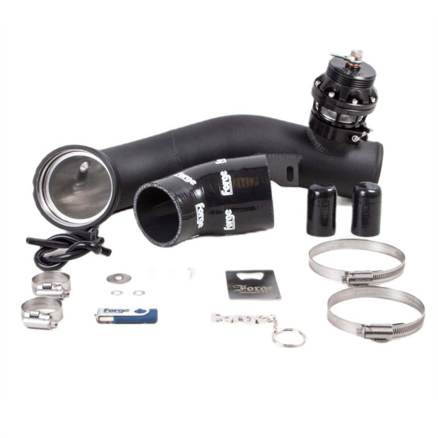 Forge Motorsport Laddluftsrör i aluminium med dumpventil – BMW 335i N54 (FMBM335DV1)