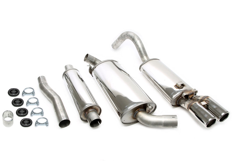 Audi 80/90, Coupe 89 1986-1996 Rostfritt Sportavgassystem Catback TA Technix