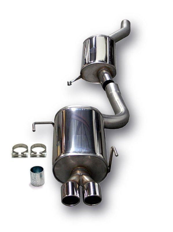 Audi 80-S2/RS2 B4-8C 1991-1994 Rostfritt Sportavgassystem Catback TA Technix