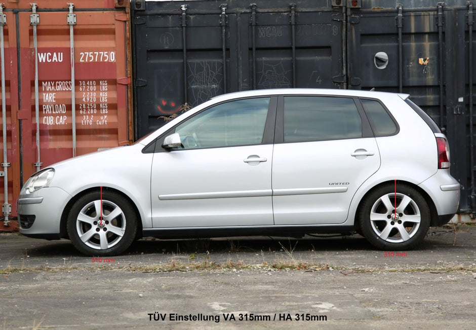 Audi A1 / Seat Ibiza / Skoda Fabia / VW Polo 2008 - 2017 Coilovers Deep TA Technix – bild 5
