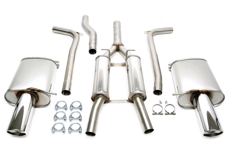Audi A4 B7 8E 2005- Duplex Sportavgassystem TA Technix